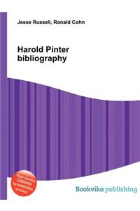 Harold Pinter Bibliography