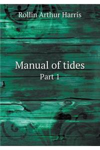 Manual of Tides Part 1