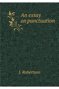 An Essay on Punctuation