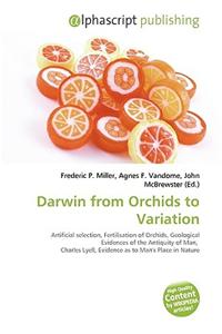 Darwin from Orchids to Variation