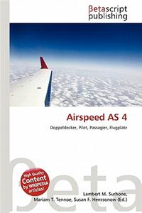 Airspeed as 4