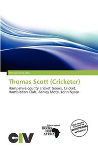 Thomas Scott (Cricketer)