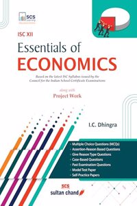 Essentials of Economics: Textbook for ISC Class 12 (2024-25 Examination)