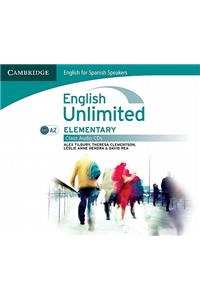 English Unlimited for Spanish Speakers Elementary Class Audio CDs (3)