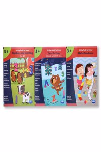 Navneet's Getting Ready for school for Age 3+ Maths Readiness; matching sorting ,comparisons ,Primary colours, 2D Shapes