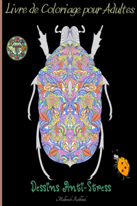 Livre de Coloriage pour Adultes pour Soulager le Stress