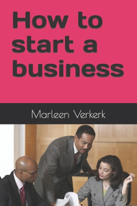 How to start a business