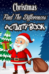 Christmas Find The Differences Activity Book