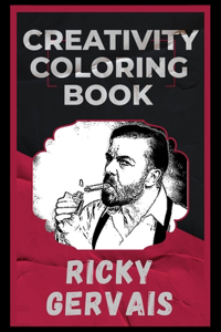 Ricky Gervais Creativity Coloring Book