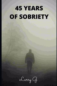 45 Years of Sobriety