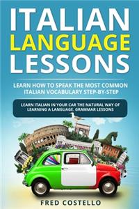 Italian Language Lessons