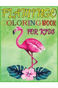 Flamingo Coloring Book For Kids
