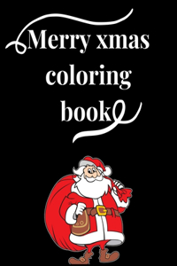 Merry Xmas Coloring Book