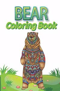 Bear Coloring Book: For Kids Ages 4-8 A Unique Collection Of Coloring Pages