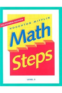 Houghton Mifflin Math Steps: Student Edition Level 5 2000