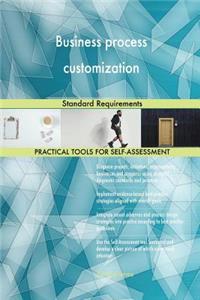 Business process customization Standard Requirements