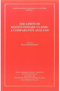 The Limits of Restitutionary Claims