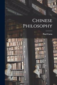 Chinese Philosophy