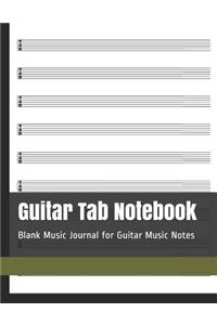 Guitar Tab Notebook