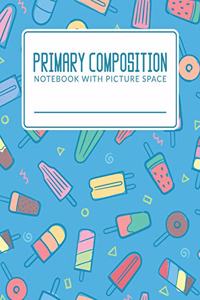 Primary Composition Notebook With Picture Space