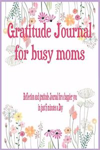 Gratitude Journal for busy moms
