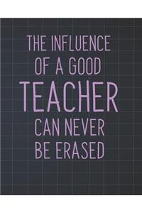 The Influence Of A Good Teacher Can Never Be Erased