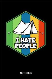 I Hate People Notebook
