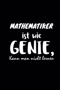 Mathematiker Ist Wie Genie