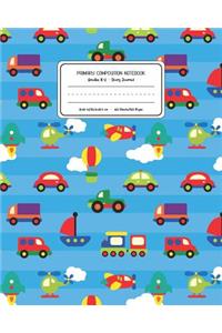 Primary Composition Notebook Grades K-2 Story Journal