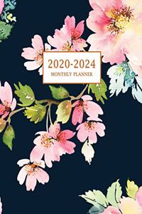 2020-2024 Monthly Planner