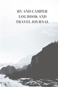 RV and Camper Log Book and Travel Journal