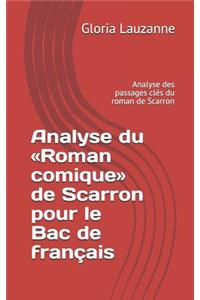 Analyse du Roman comique de Scarron pour le Bac de français