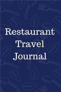 Restaurant Travel Journal