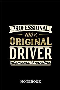 Professional Original Driver Notebook of Passion and Vocation