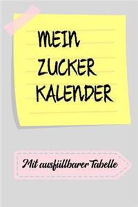 Mein Zucker Kalender
