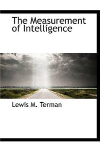 The Measurement of Intelligence