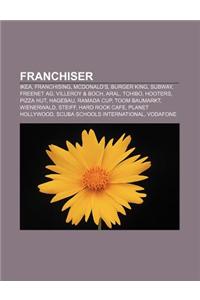 Franchiser: Ikea, Franchising, McDonald's, Burger King, Subway, Freenet AG, Villeroy & Boch, Aral, Tchibo, Hooters, Pizza Hut, Hag