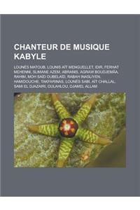 Chanteur de Musique Kabyle