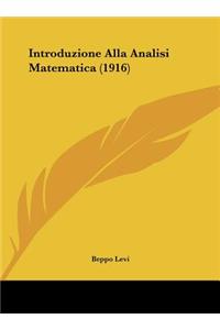 Introduzione Alla Analisi Matematica (1916)