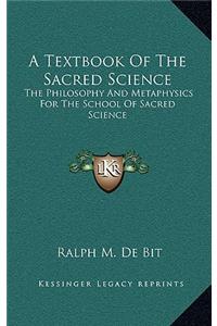 Textbook Of The Sacred Science