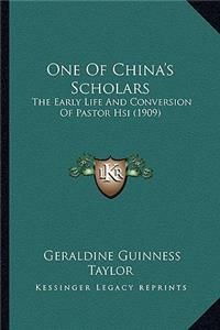 One of China's Scholars