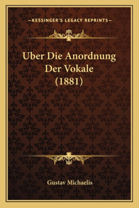 Uber Die Anordnung Der Vokale (1881)