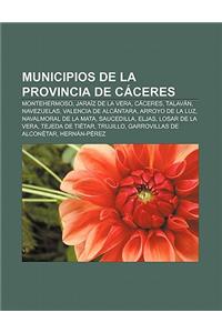 Municipios de La Provincia de Caceres