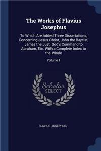 The Works of Flavius Josephus