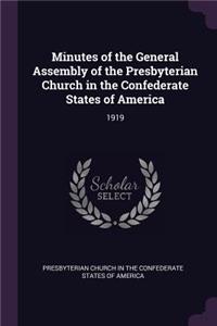 Minutes of the General Assembly of the Presbyterian Church in the Confederate States of America