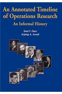 Annotated Timeline of Operations Research