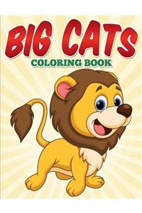 Big Cats Coloring Book