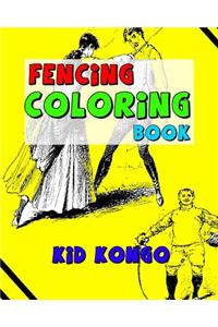 Fencing Coloring Book