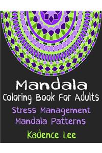 Mandala Coloring Book For Adults