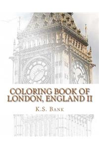 Coloring Book of London, England II